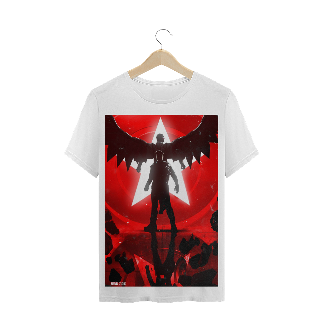 Nome do produto  Camiseta Falcão Negro e Soldado Invernal