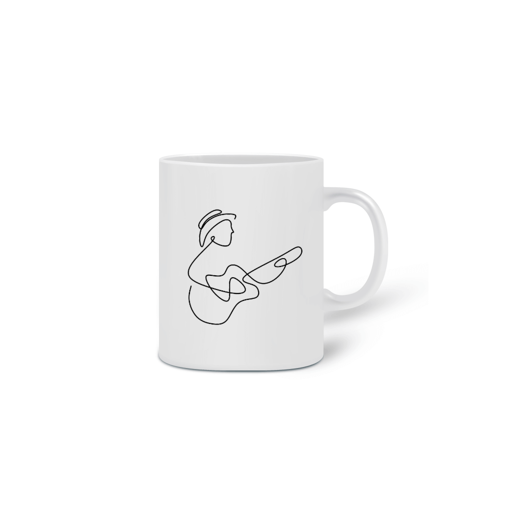 Nome do produto  Caneca de Música Personalizada