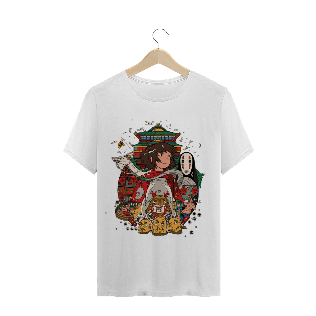 Nome do produto  T-Shirt Studio Ghibli - A viagem de Chihiro
