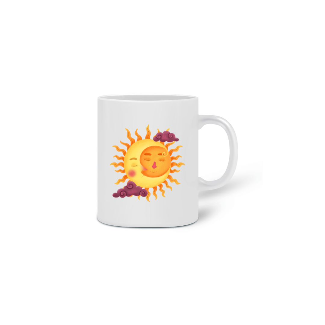 CANECA SOL E LUA