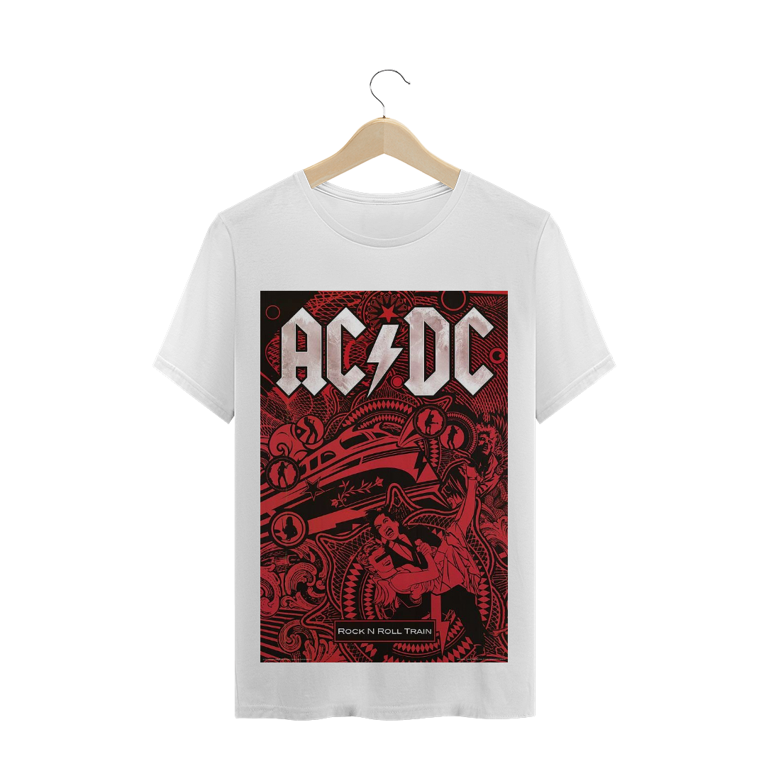 Nome do produto  Blusa AC/DC Poster