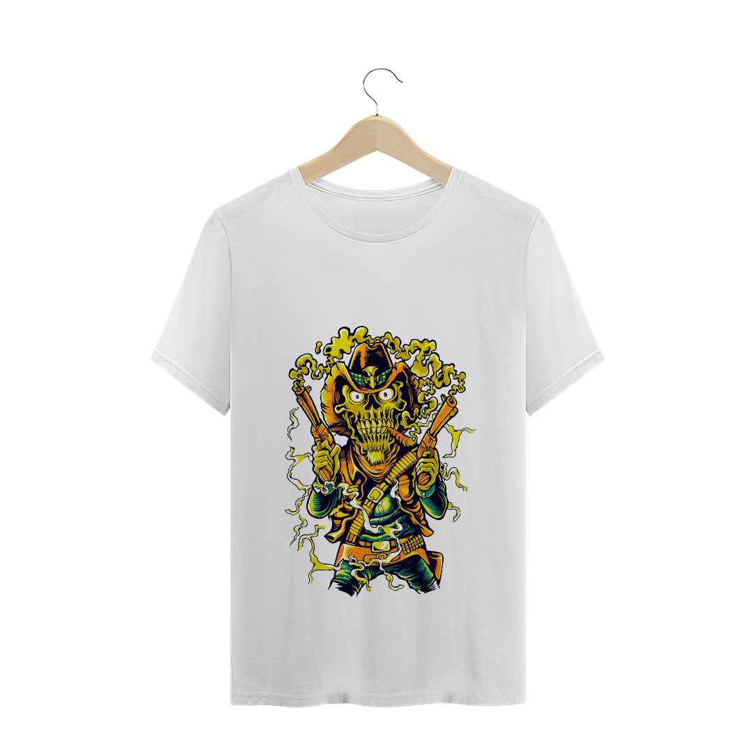 Nome do produto  Camiseta Quality - Caveira Bang-bang