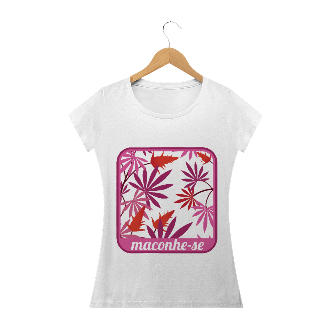 Nome do produto  Baby Long Maconhe-se Rosa