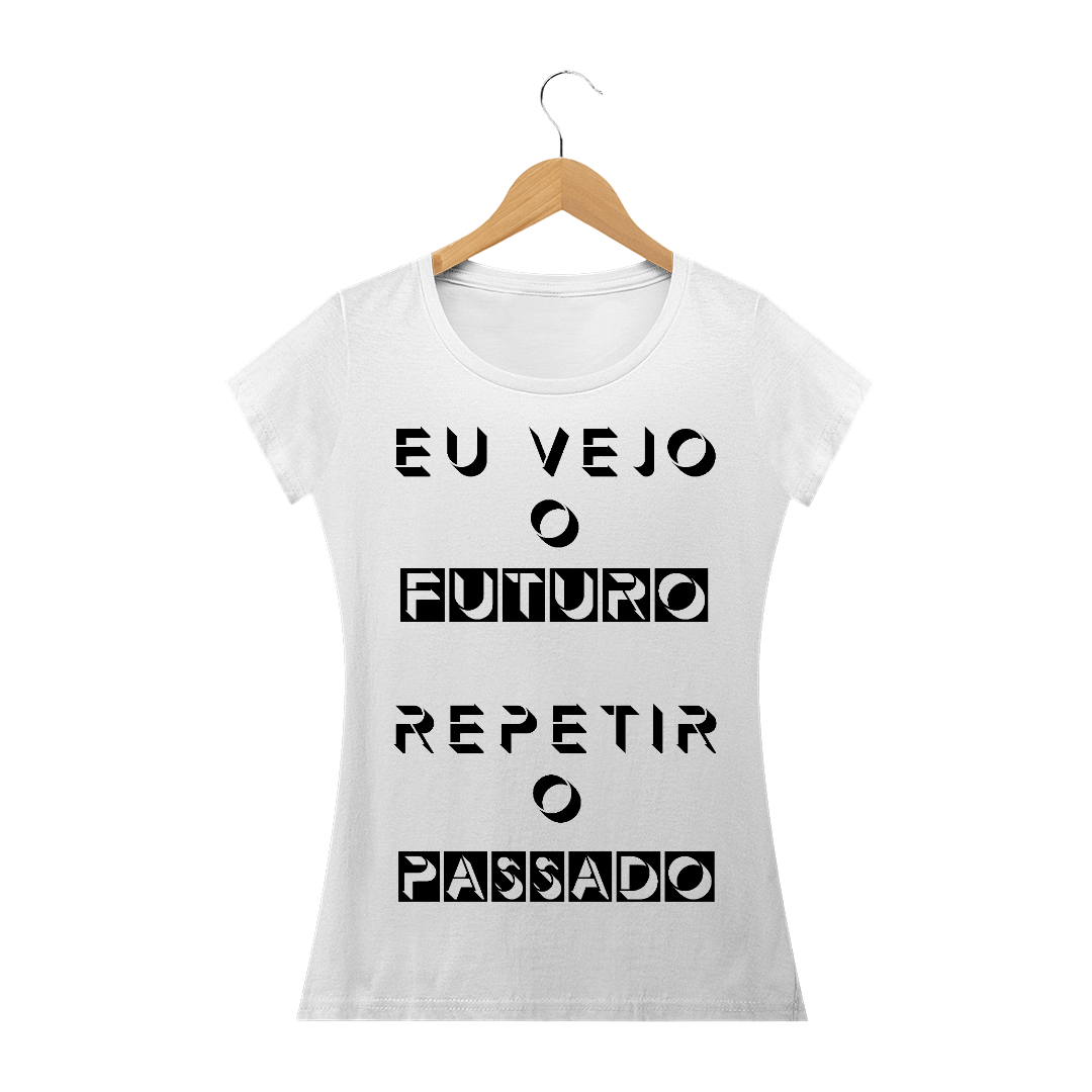 Nome do produto  Baby Long Eu Vejo o Futuro Repetir o Passado