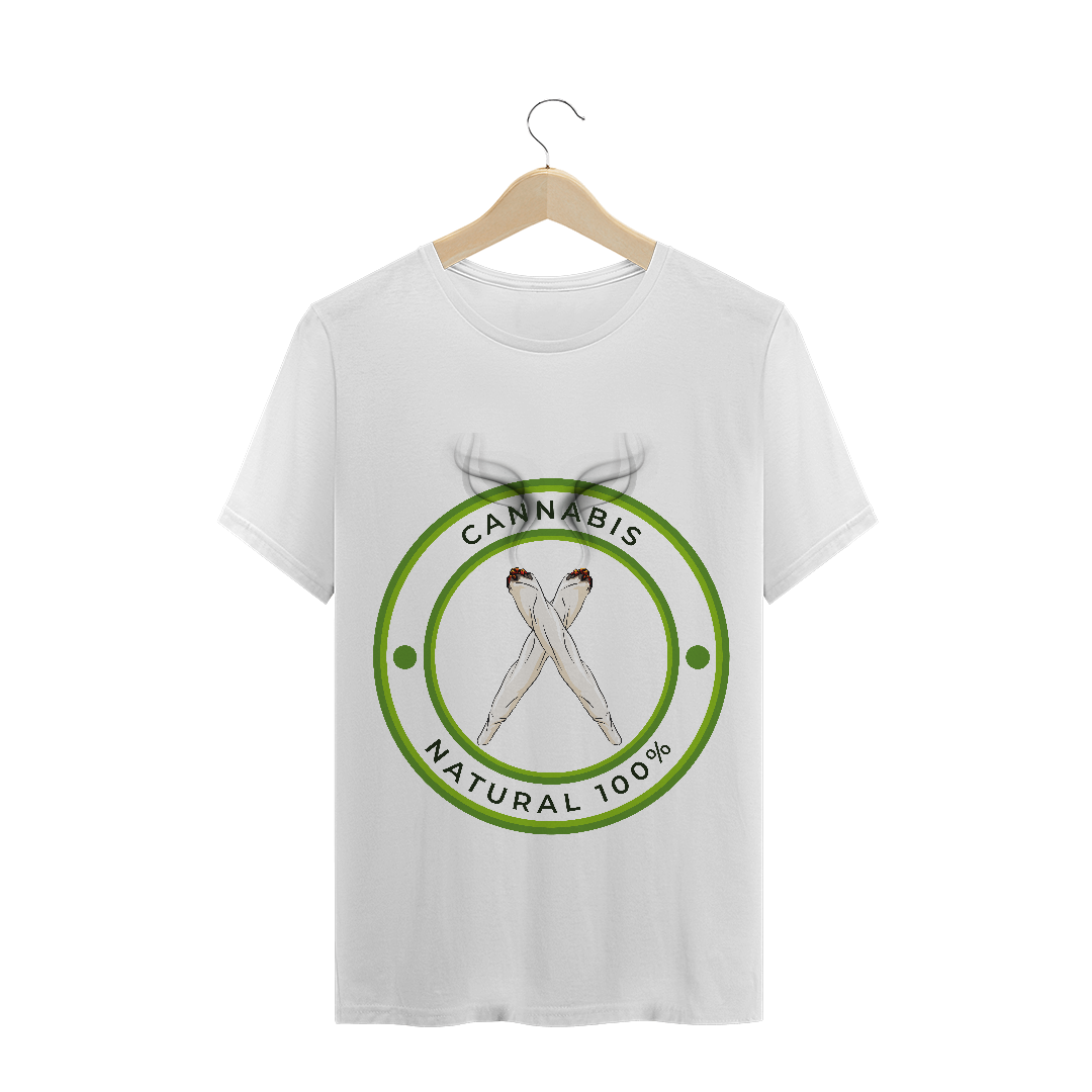 Nome do produto  T-Shirt Cannabis Natural 100