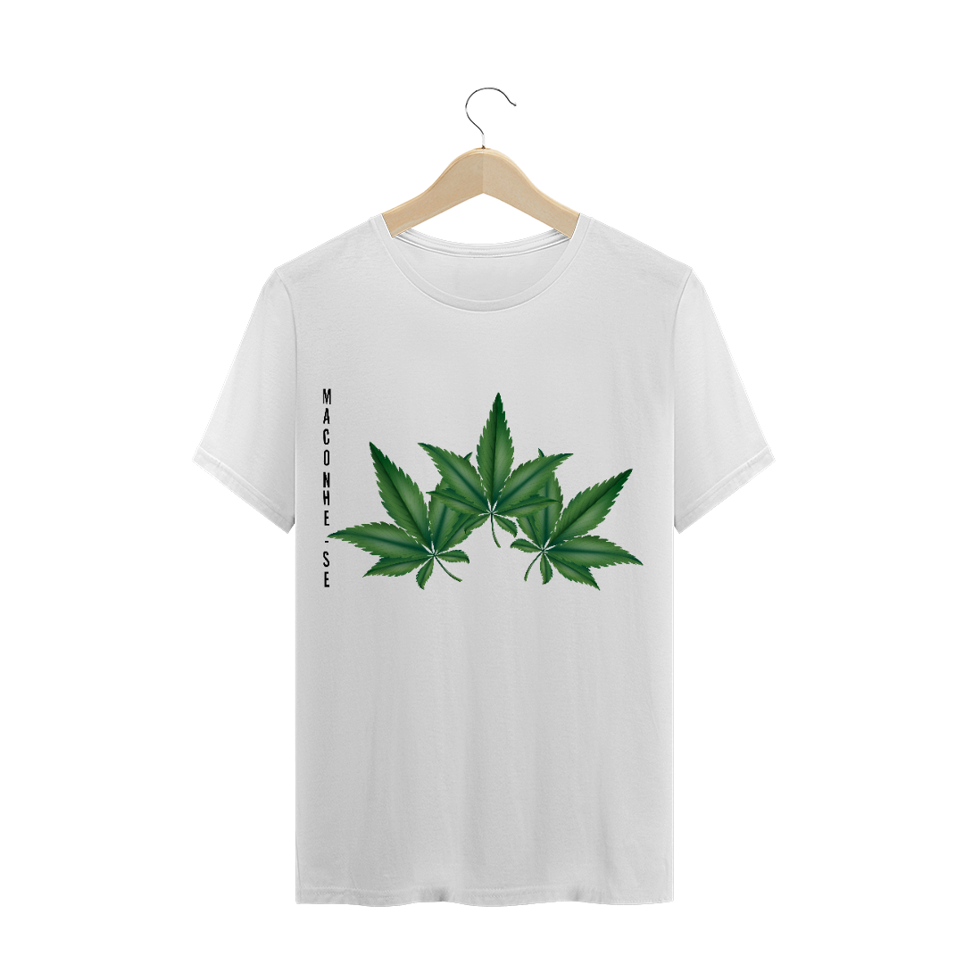 Nome do produto  T-Shirt Folhas Maconhe-se
