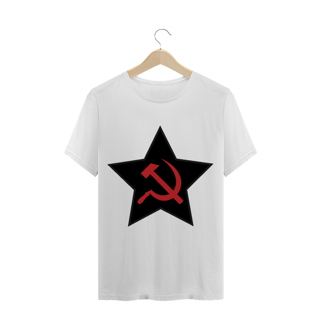 Nome do produto  T-Shirt Comunismo Estrela Preta