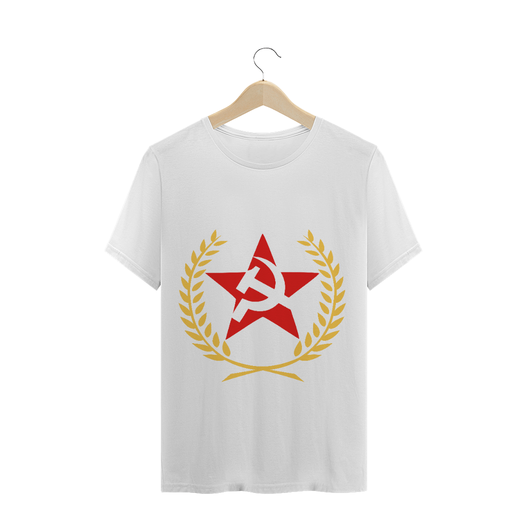 Nome do produto  T-Shirt Comunismo Estrela e Trigo