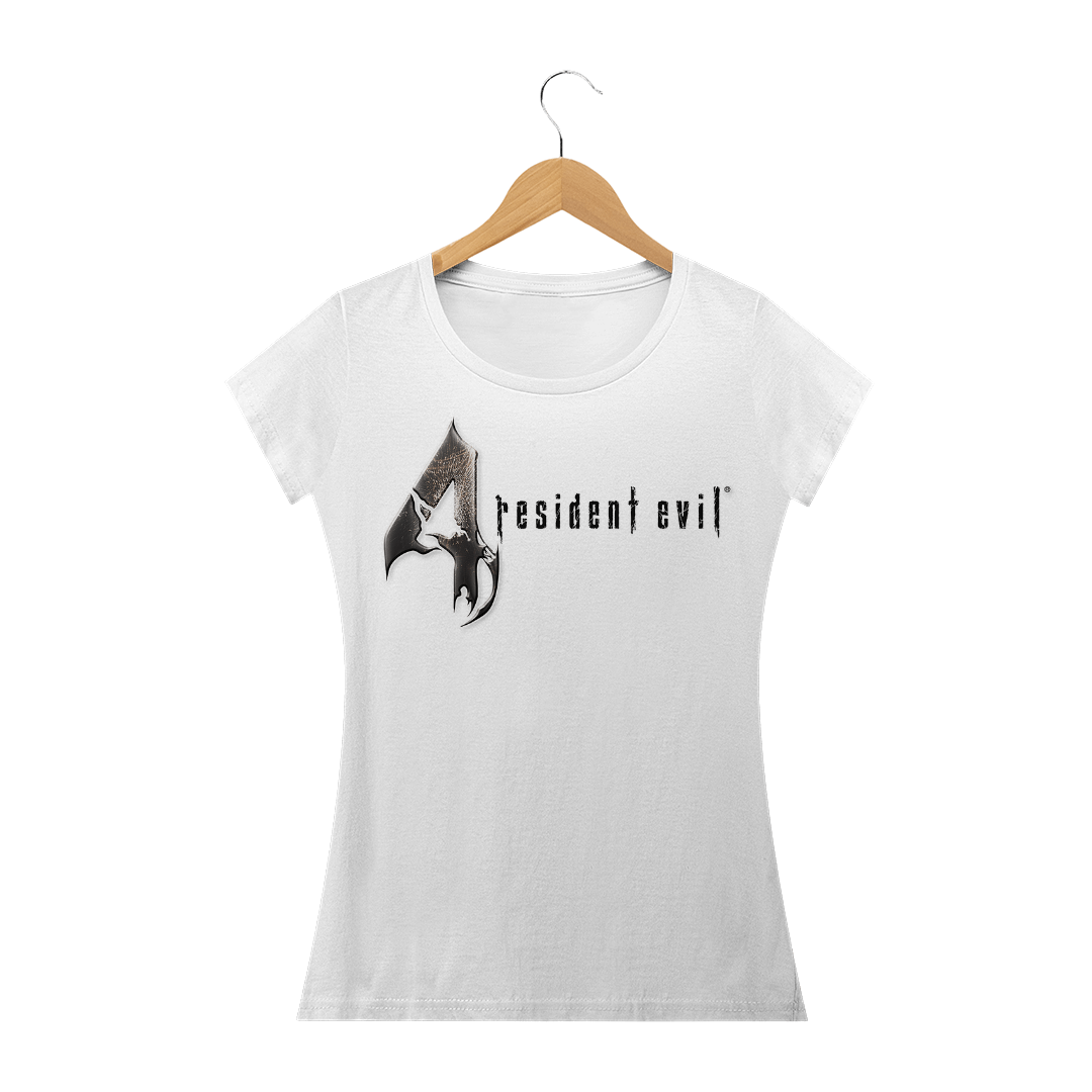 Nome do produto  Baby Look Resident Evil 4 logo