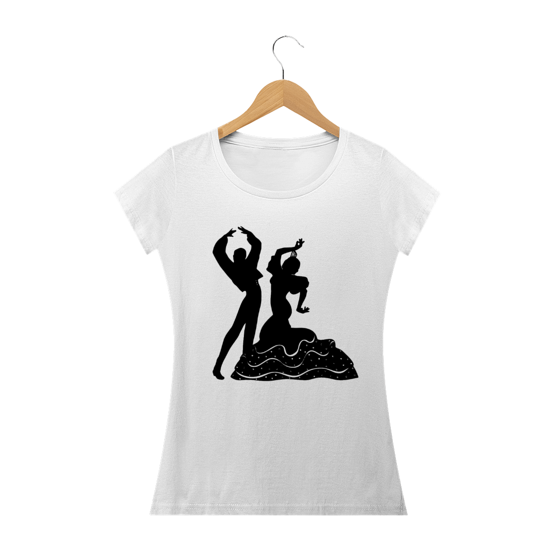 Nome do produto  CAMISETA FEMININA - FLAMENCO 1 