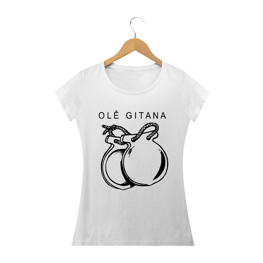 Nome do produto  CAMISETA FEMININA - FLAMENCO OLÊ GITANA