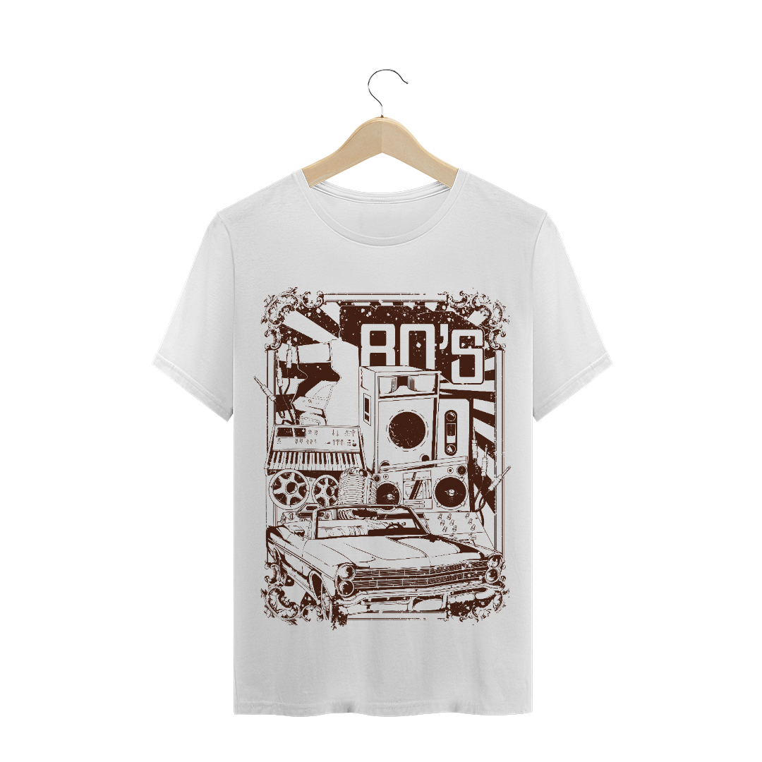 Nome do produto  Camiseta Masculina - Vintage Anos 80