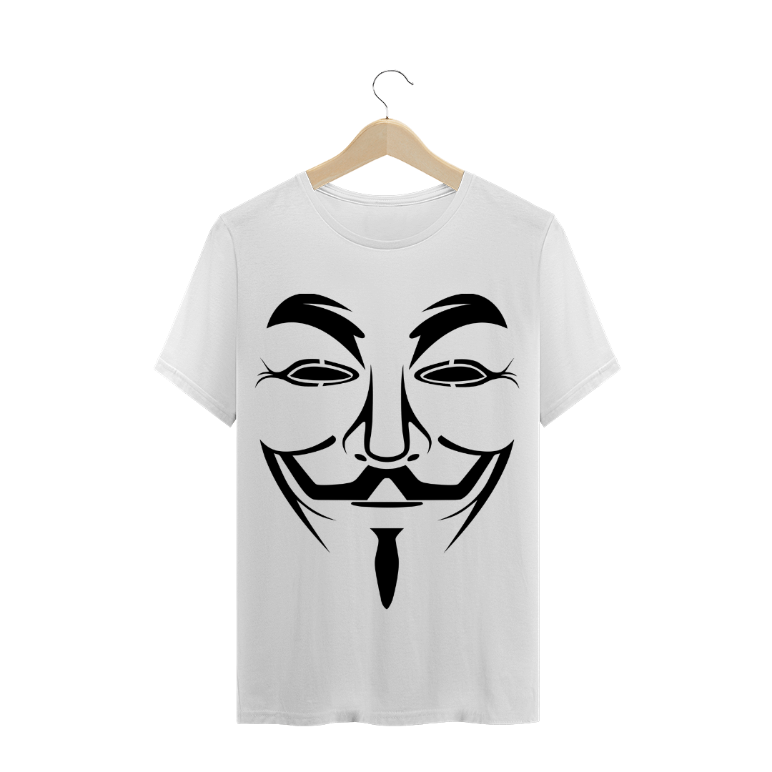 Nome do produto  Camiseta Masculina - Guy Fawkes