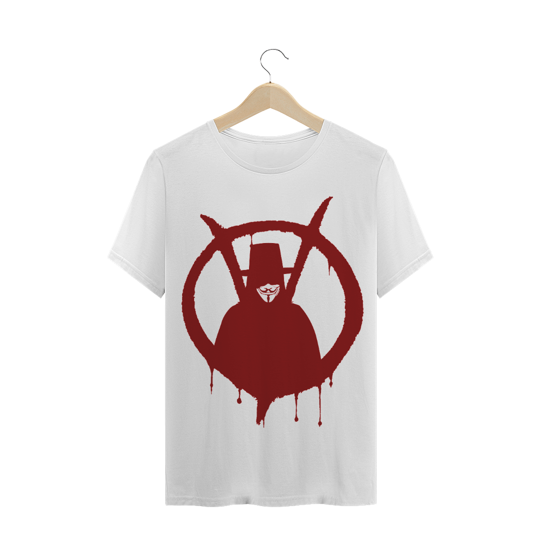 Nome do produto  Camiseta Masculina - V de Vingança