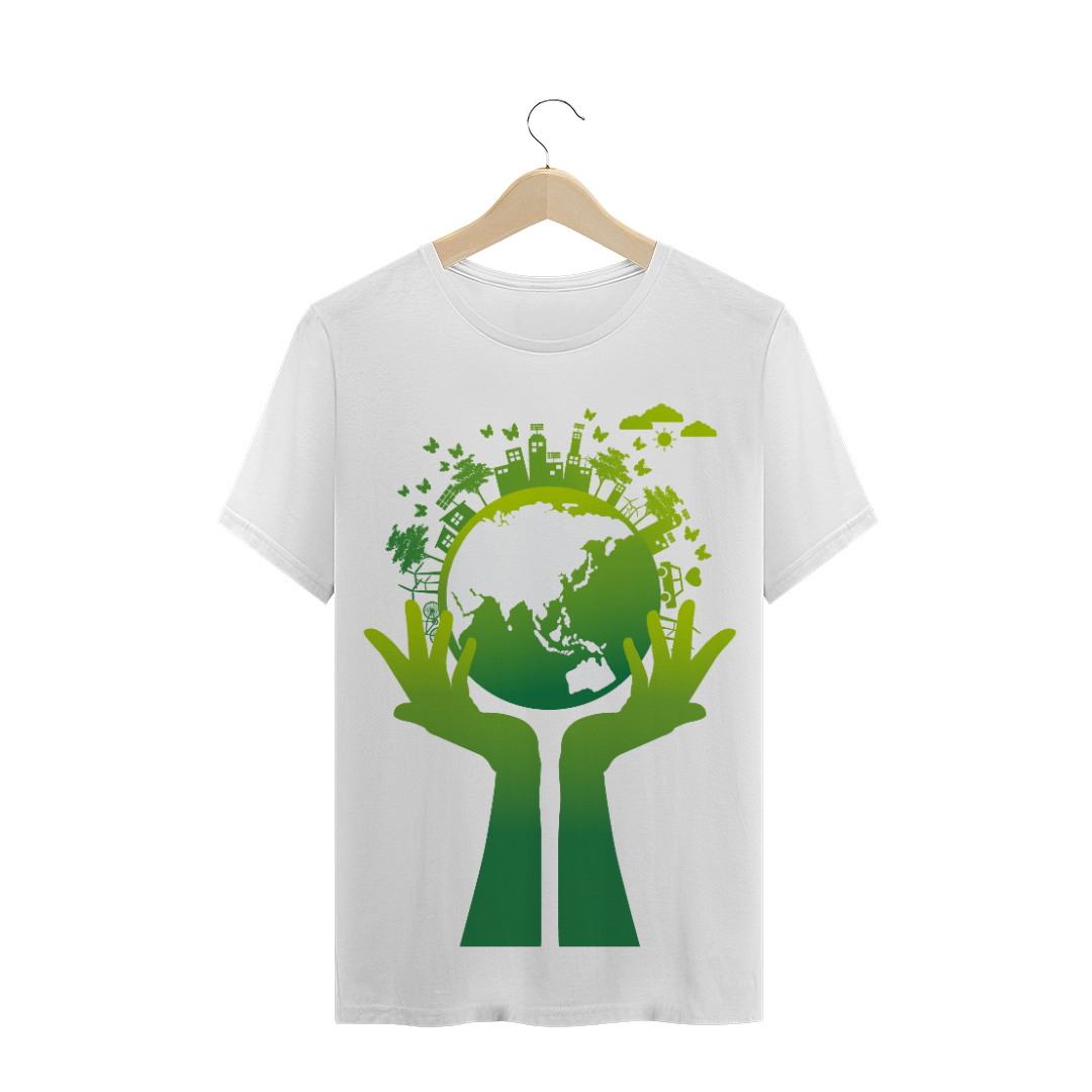 Nome do produto  Camiseta Masculina - Planeta Sustentável