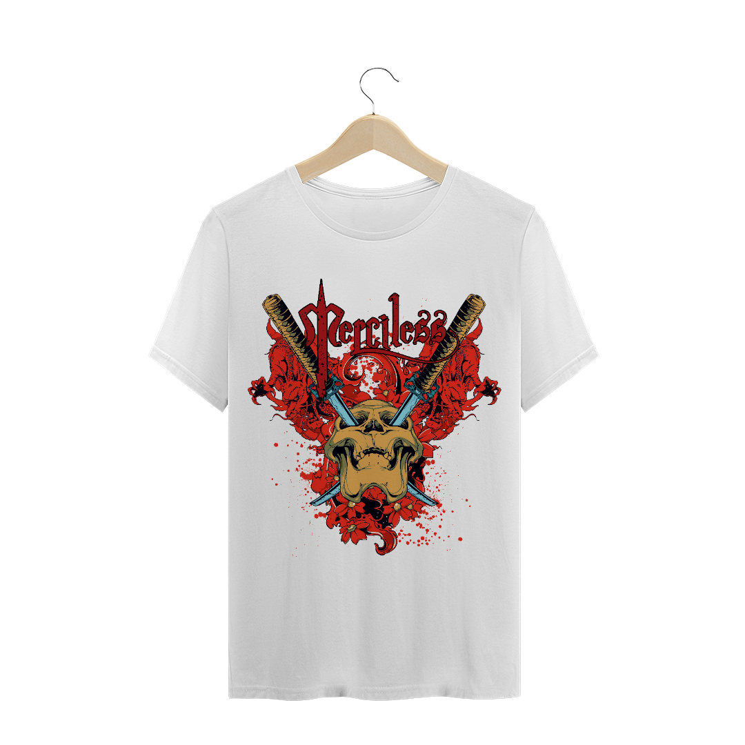 Nome do produto  Camiseta Masculina - Impiedoso