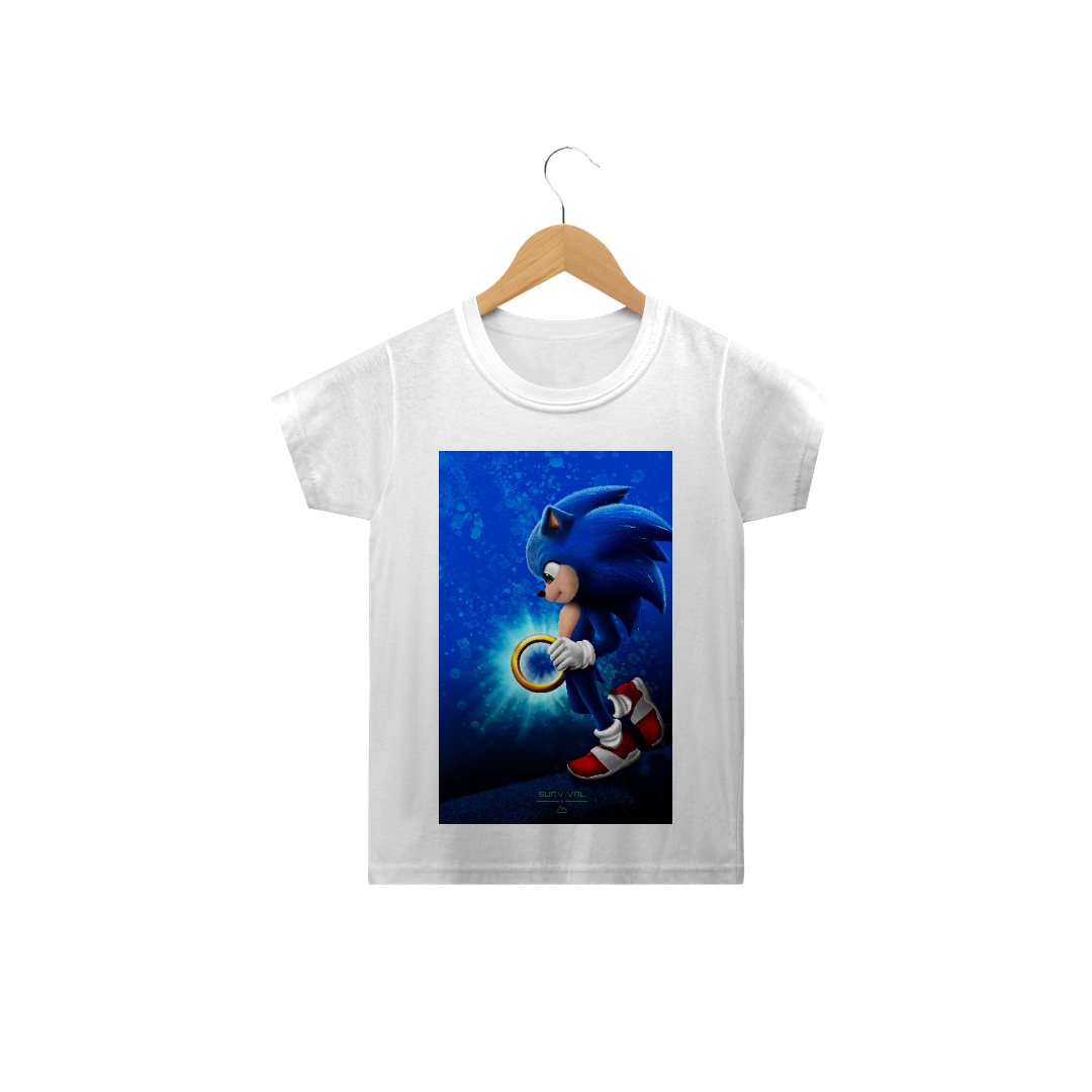 Nome do produto  CAMISETA INFANTIL SURVIVAL SONIC