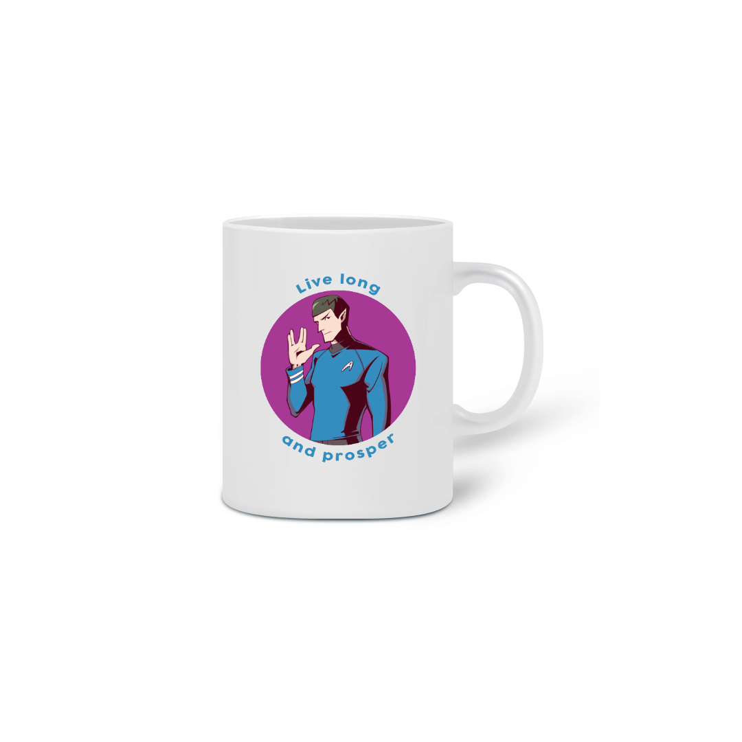 Nome do produto  Caneca Spock - Star Trek 