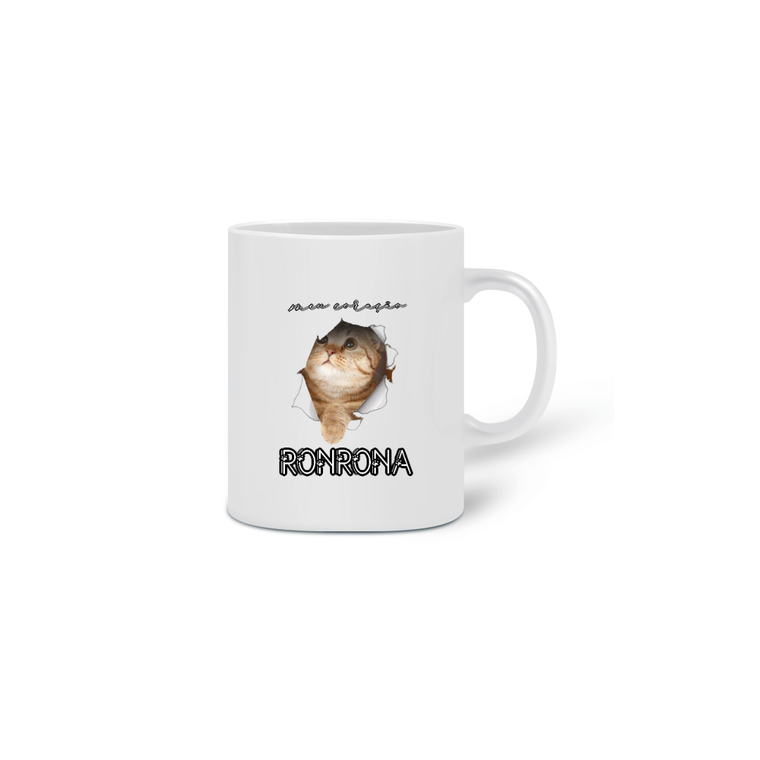 Nome do produto  Caneca Meu Coração Ronrona