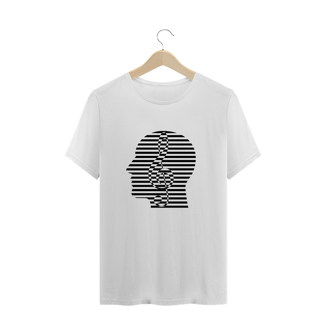 Nome do produto  Camiseta Pensando em Música