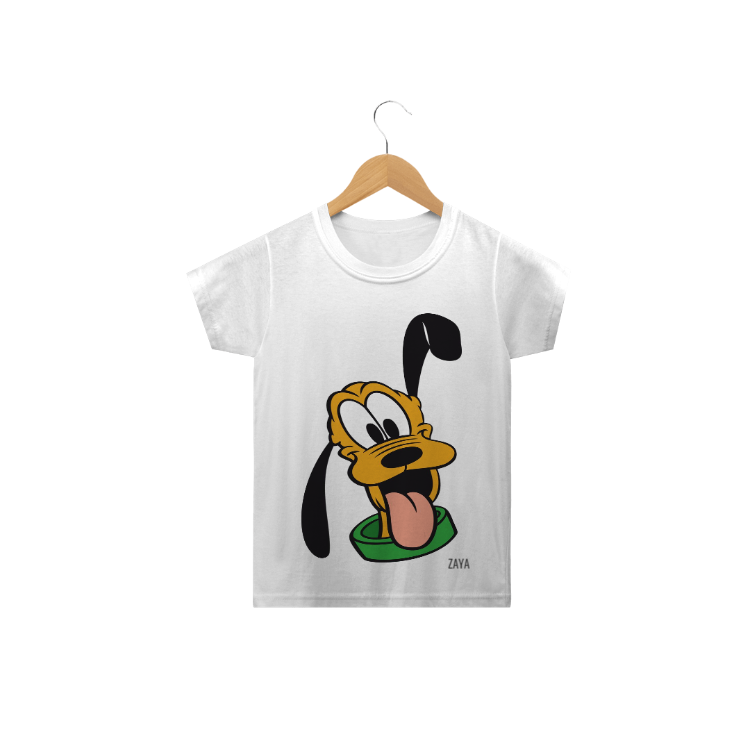Nome do produto  Camiseta Infantil ZAYA | Coleção Disney - Pluto