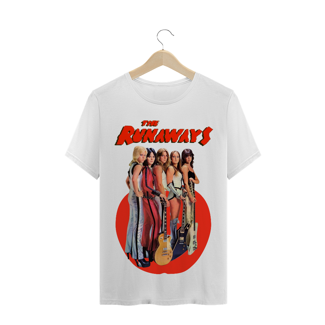 Nome do produto  T-SHIRT PRIME - COLEÇÃO ROCK - THE RUNAWAYS