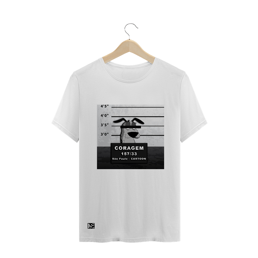Camiseta Coragem Presidiário Plus Size