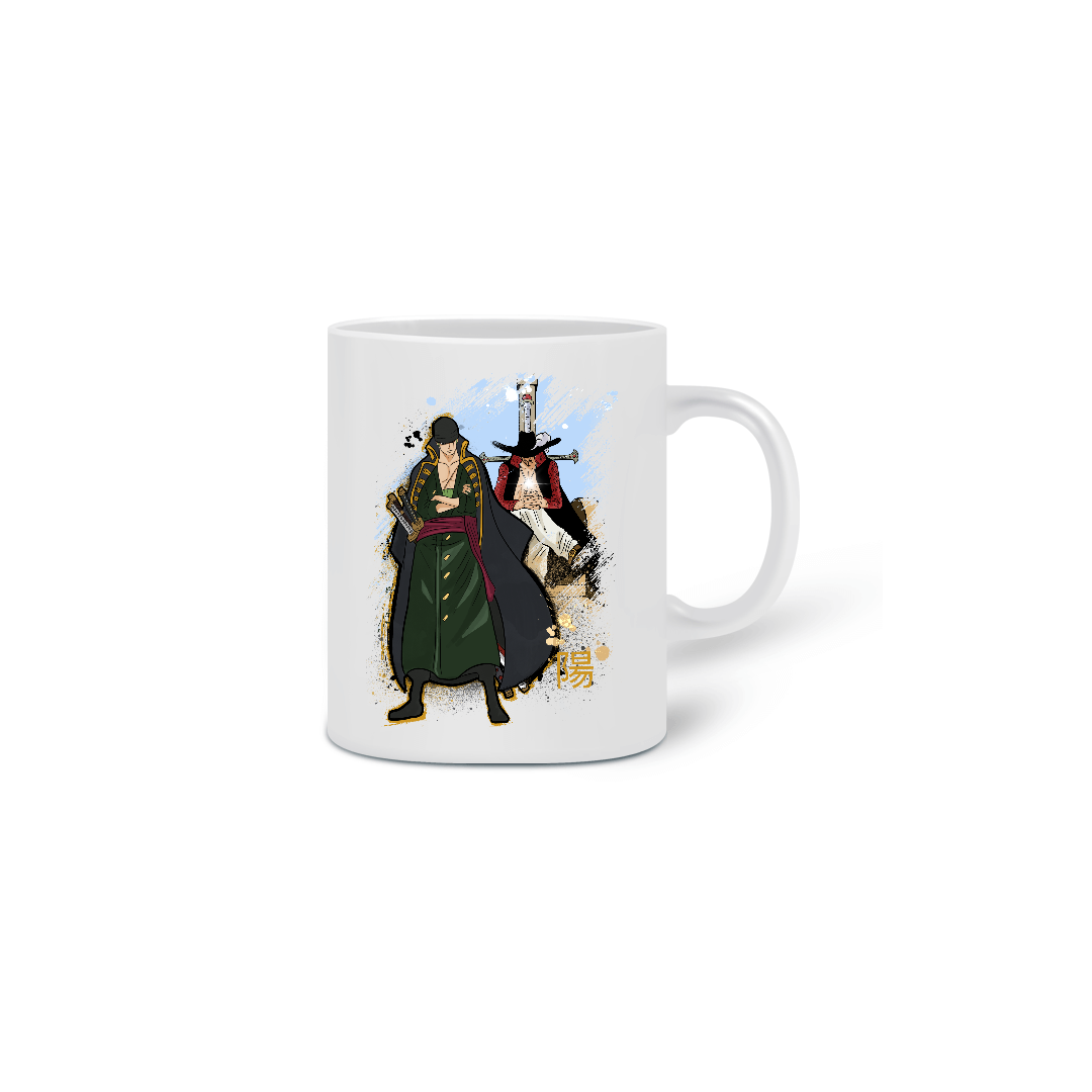 Nome do produto  PaulaYaang - Caneca - Zoro/Mihawk