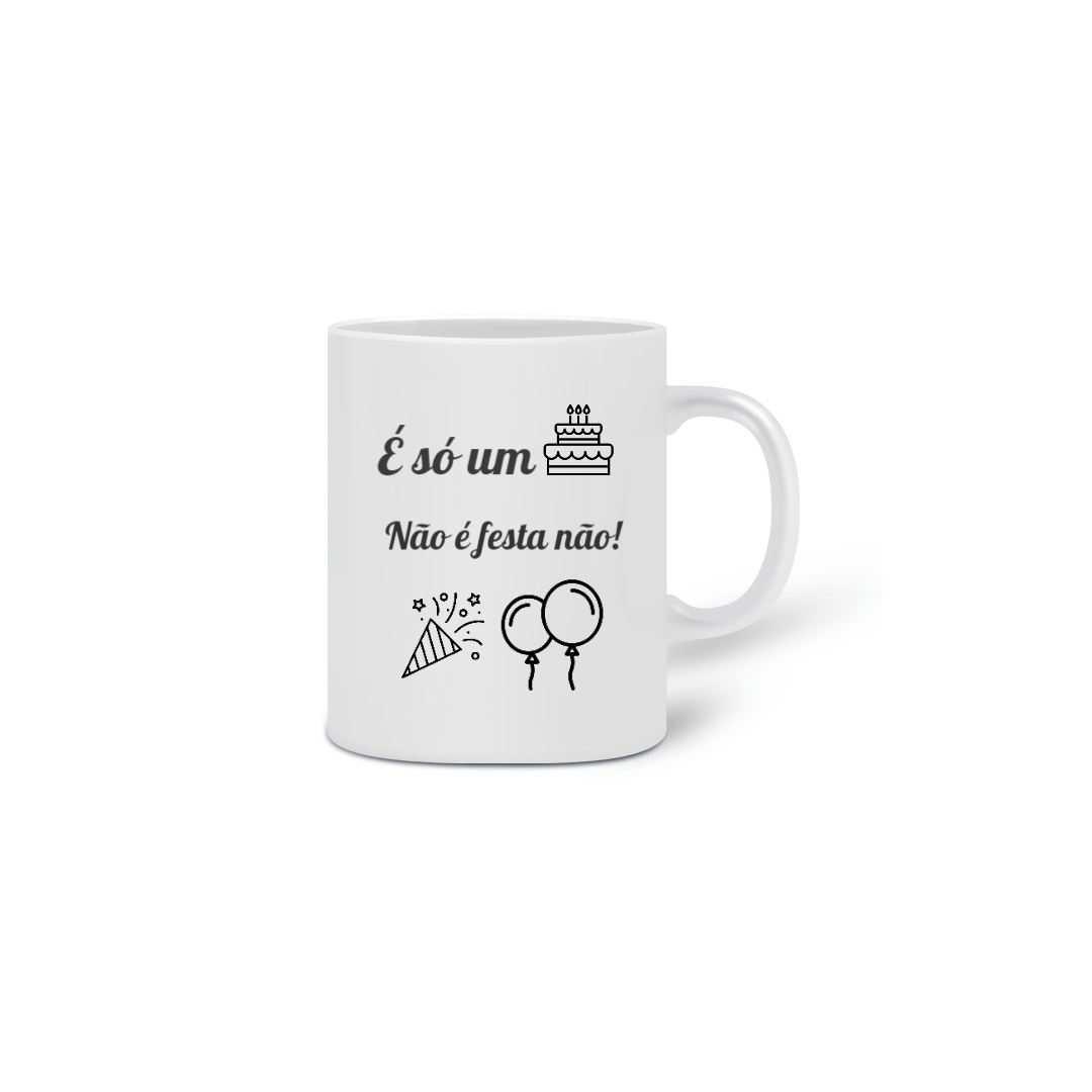 Caneca é só um bolinho