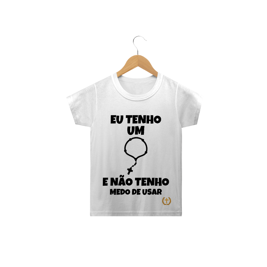 Nome do produto  Infantil Eu Tenho um Terço Preto