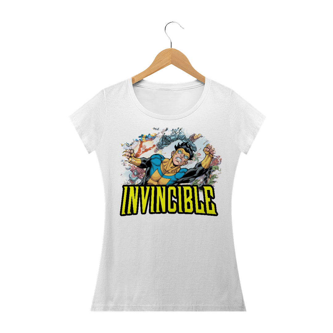 Nome do produto  Camiseta - Invincible - Feminino