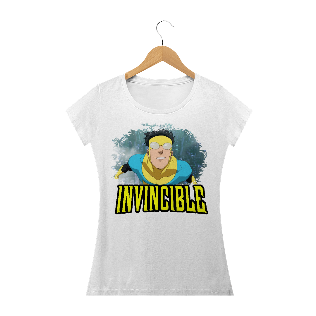 Nome do produto  Camiseta - Invincible - Feminino