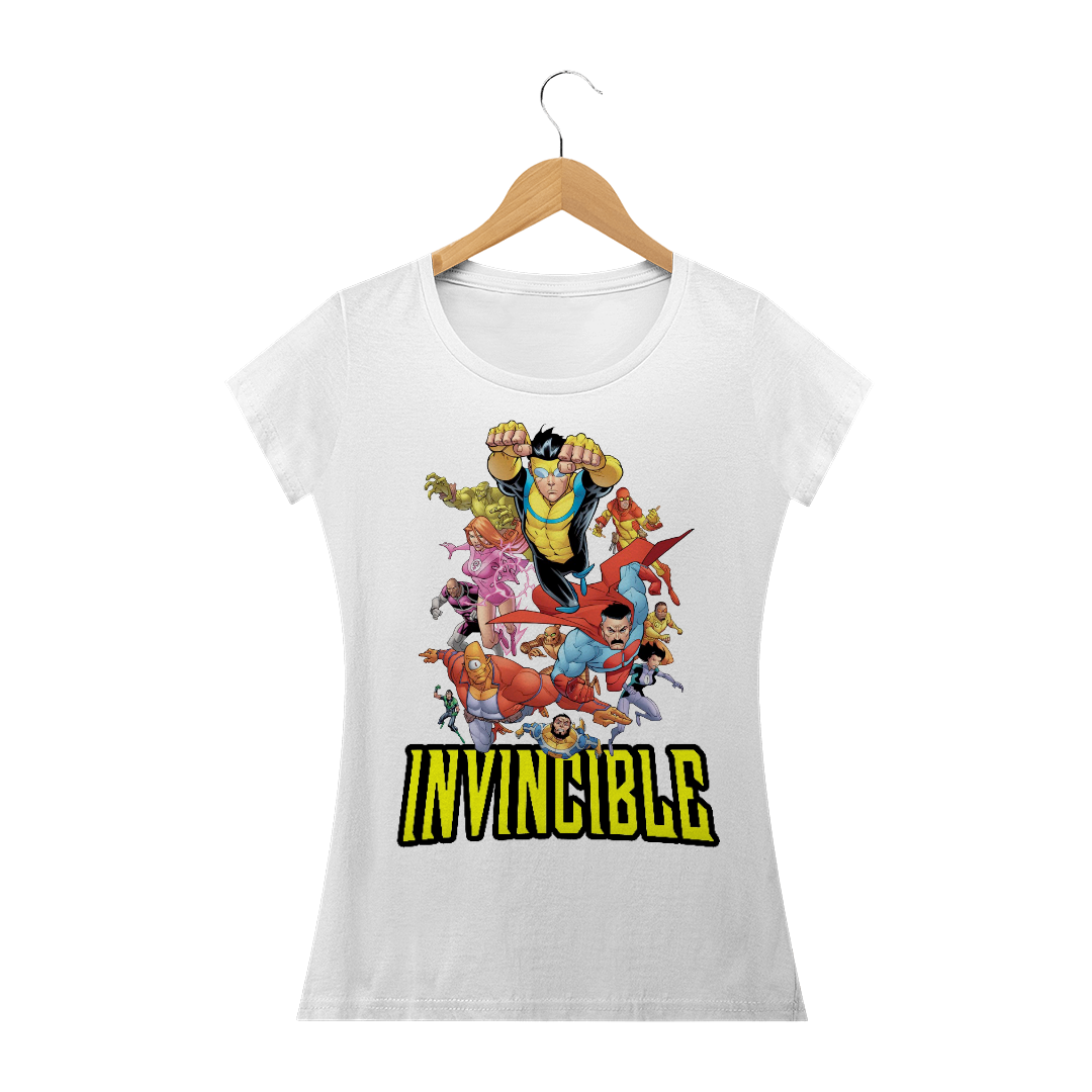 Nome do produto  Camiseta - Invincible - Feminino