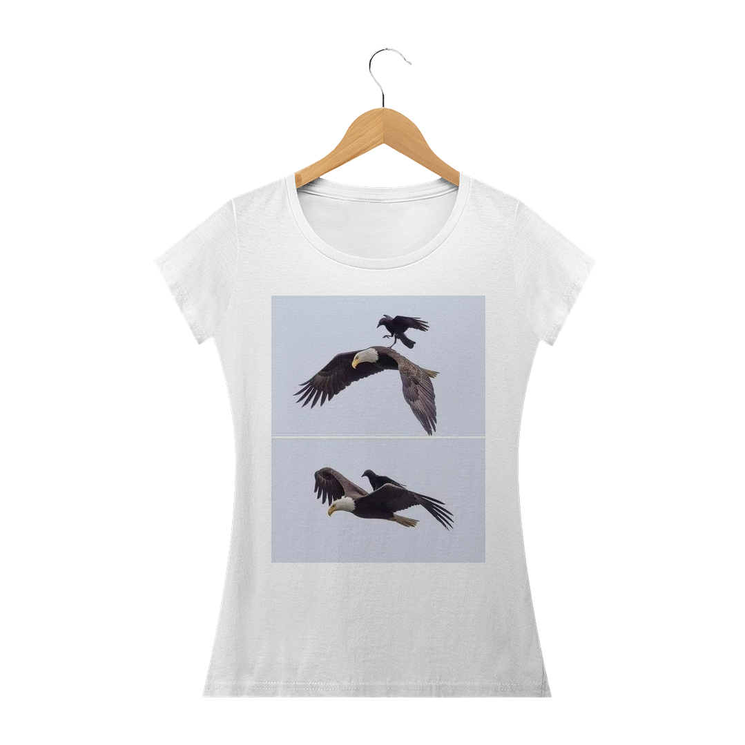 Nome do produto  camisa feminina VOE COM A AGUIA