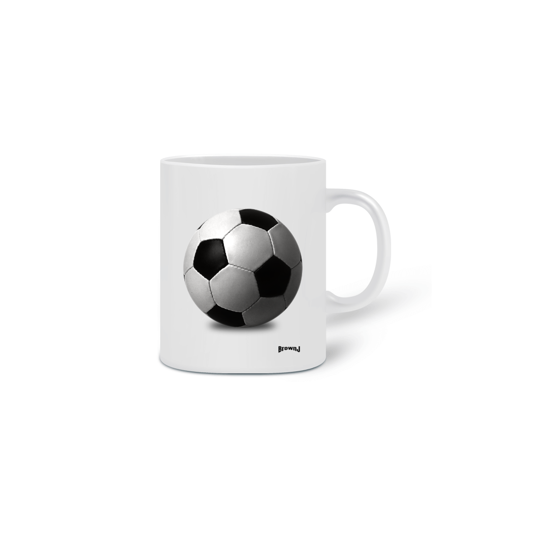 Caneca Bola em Cerâmica