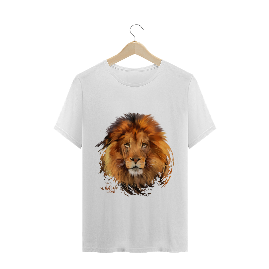CAMISETA MASCULINA LEÃO