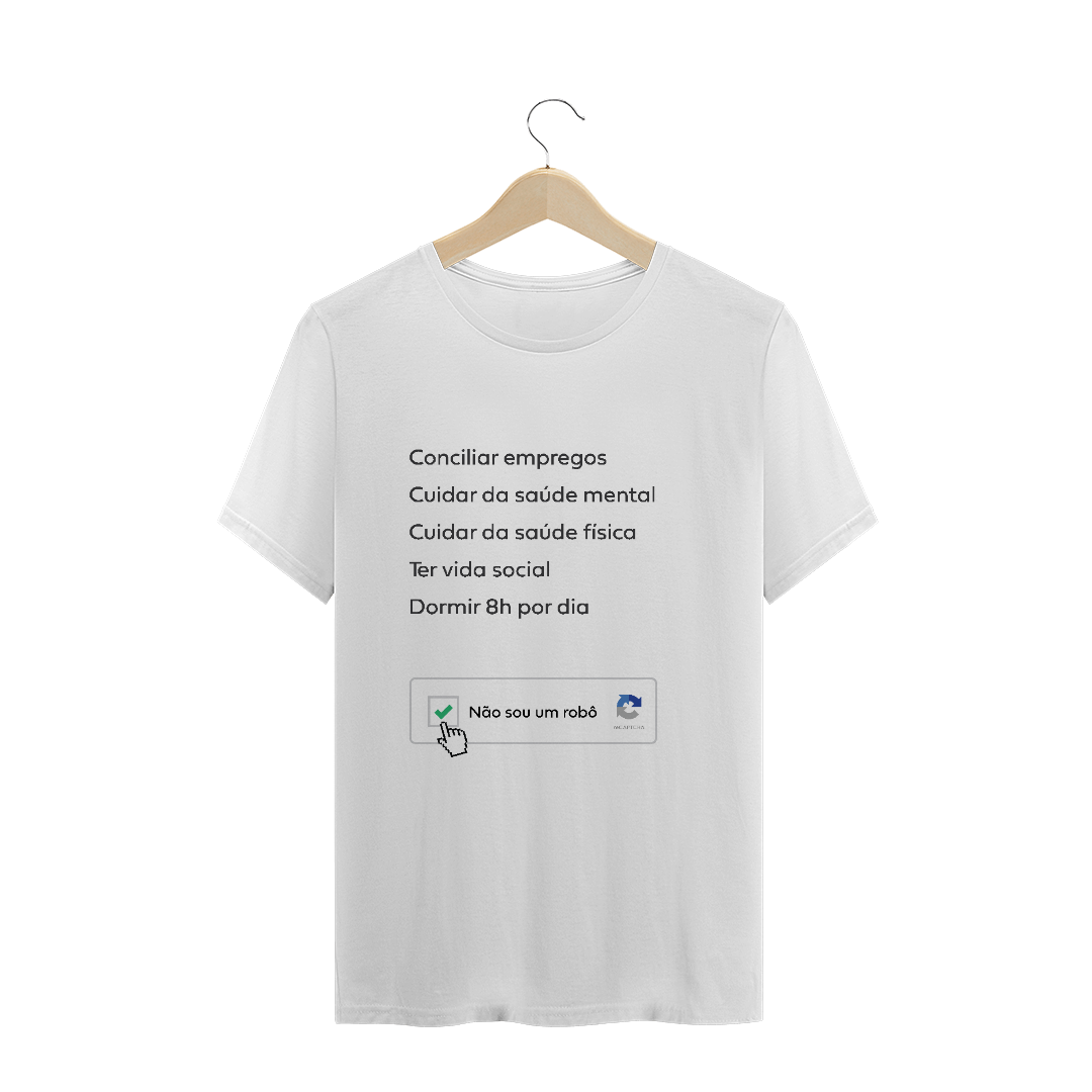 Nome do produto  camiseta unissex - não sou um robô