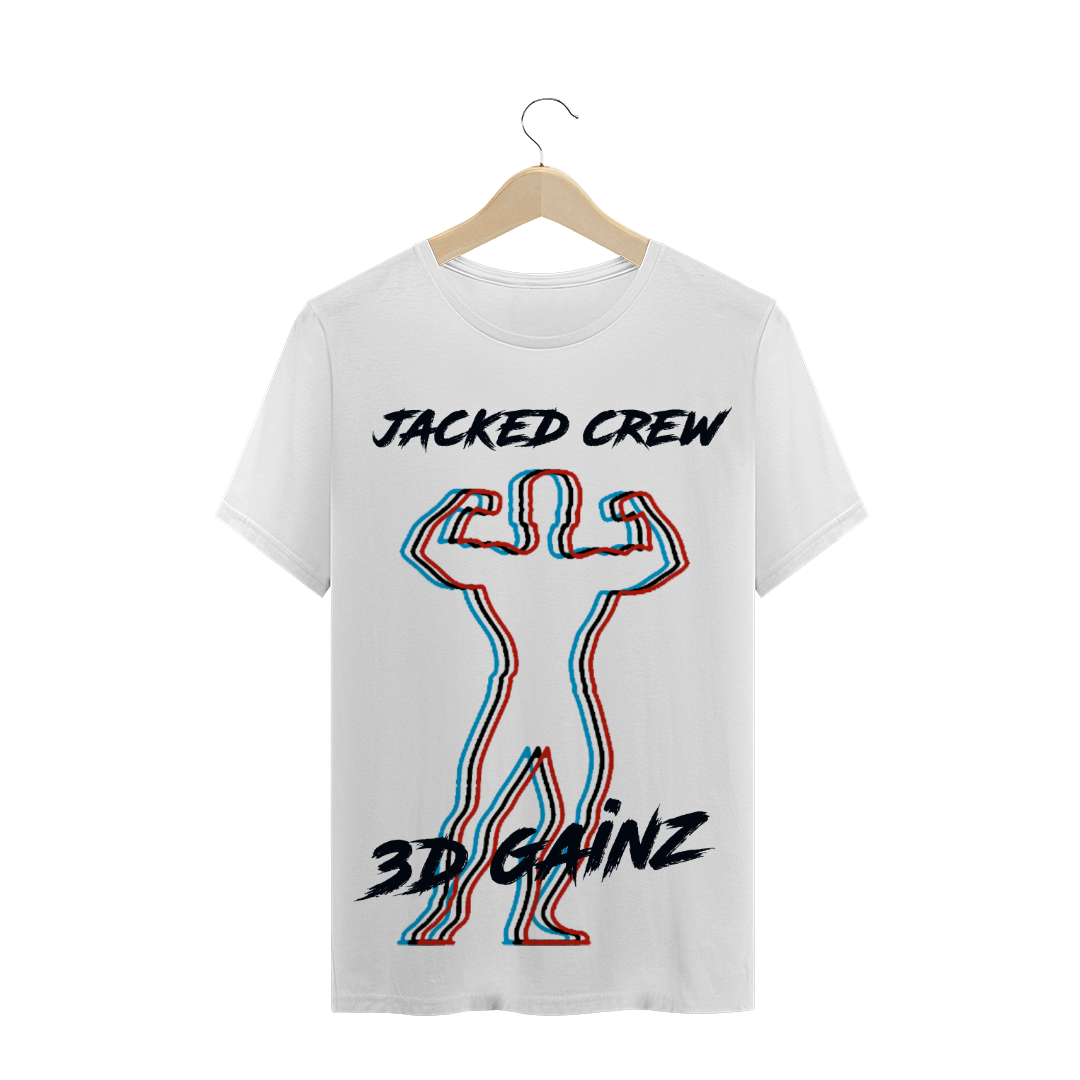 Nome do produto  3D GAINZ T-SHIRT (WHITE)