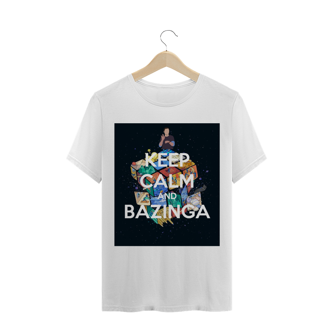 Nome do produto  Camiseta Masculina Bazinga