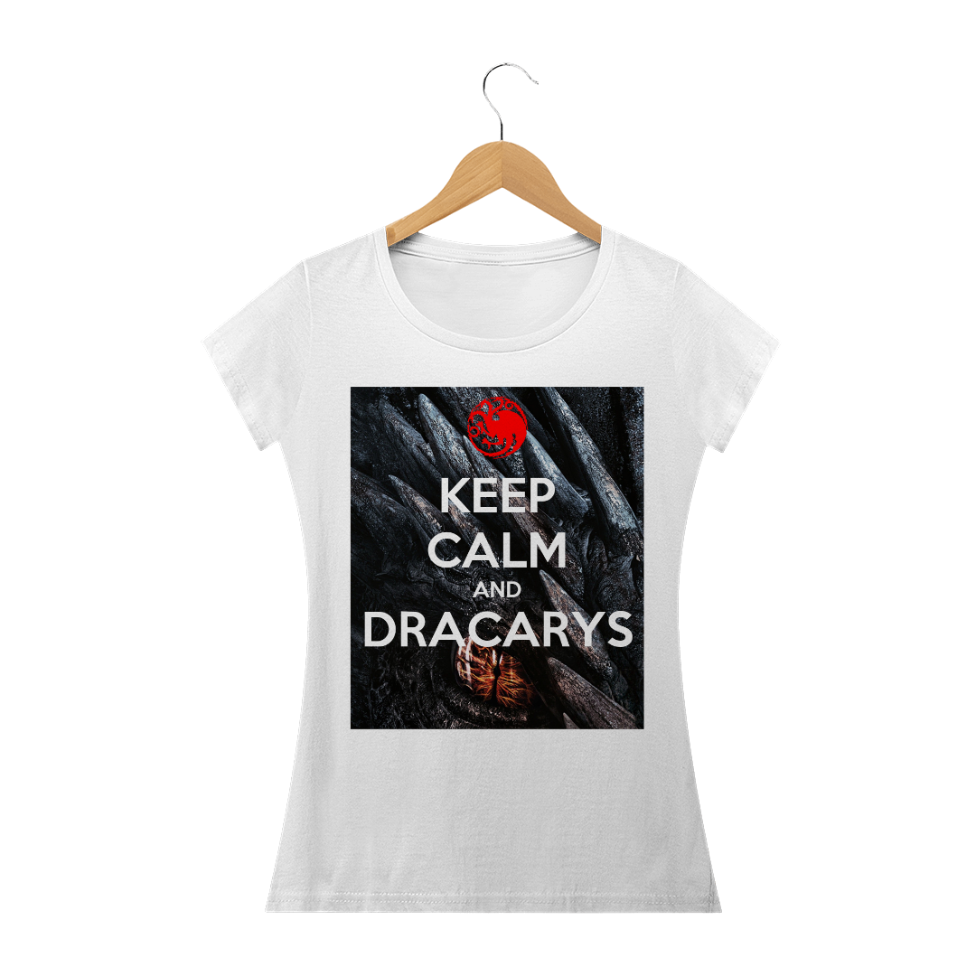 Nome do produto  Camiseta Feminina Dracarys