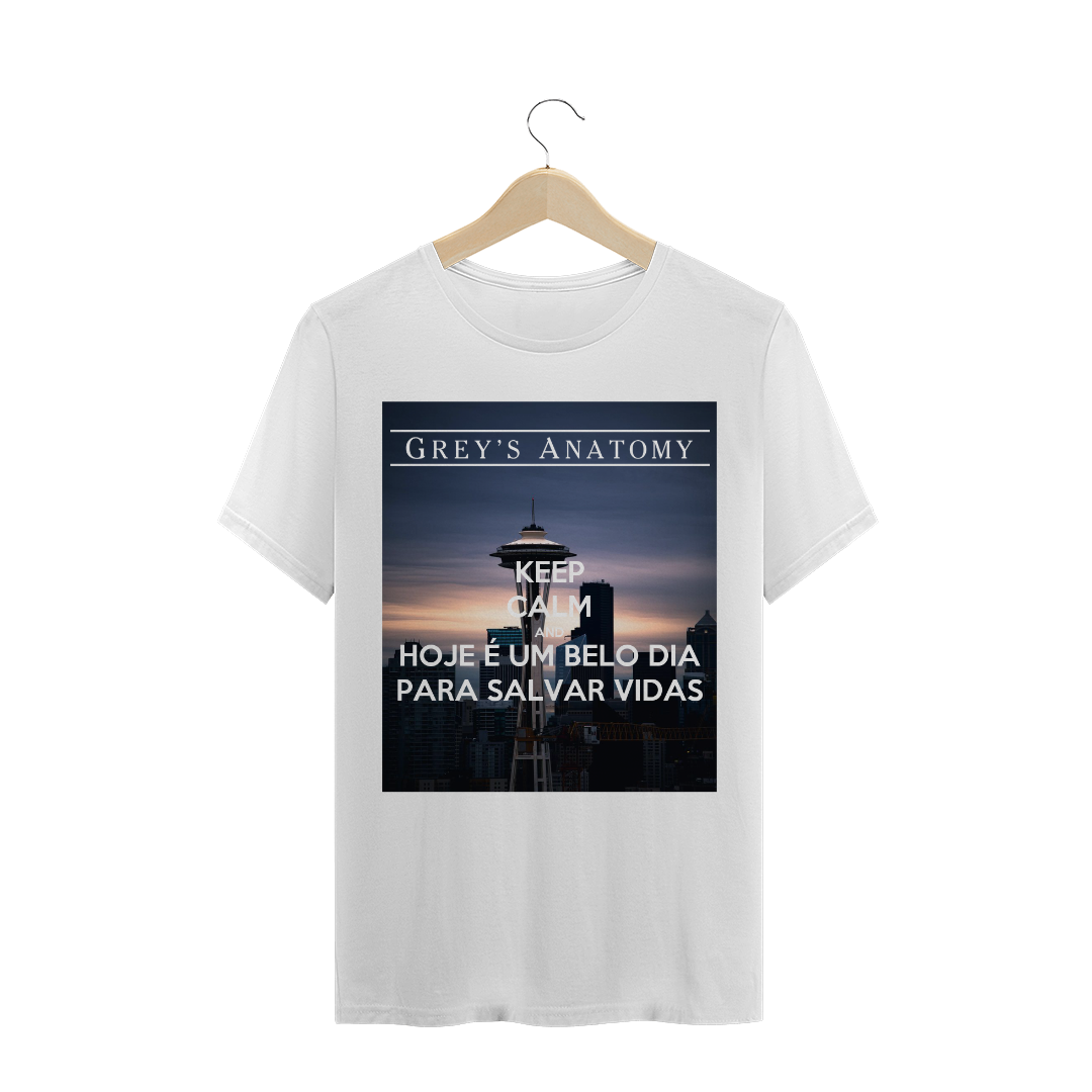 Nome do produto  Camiseta Masculina Grey's Anatomy