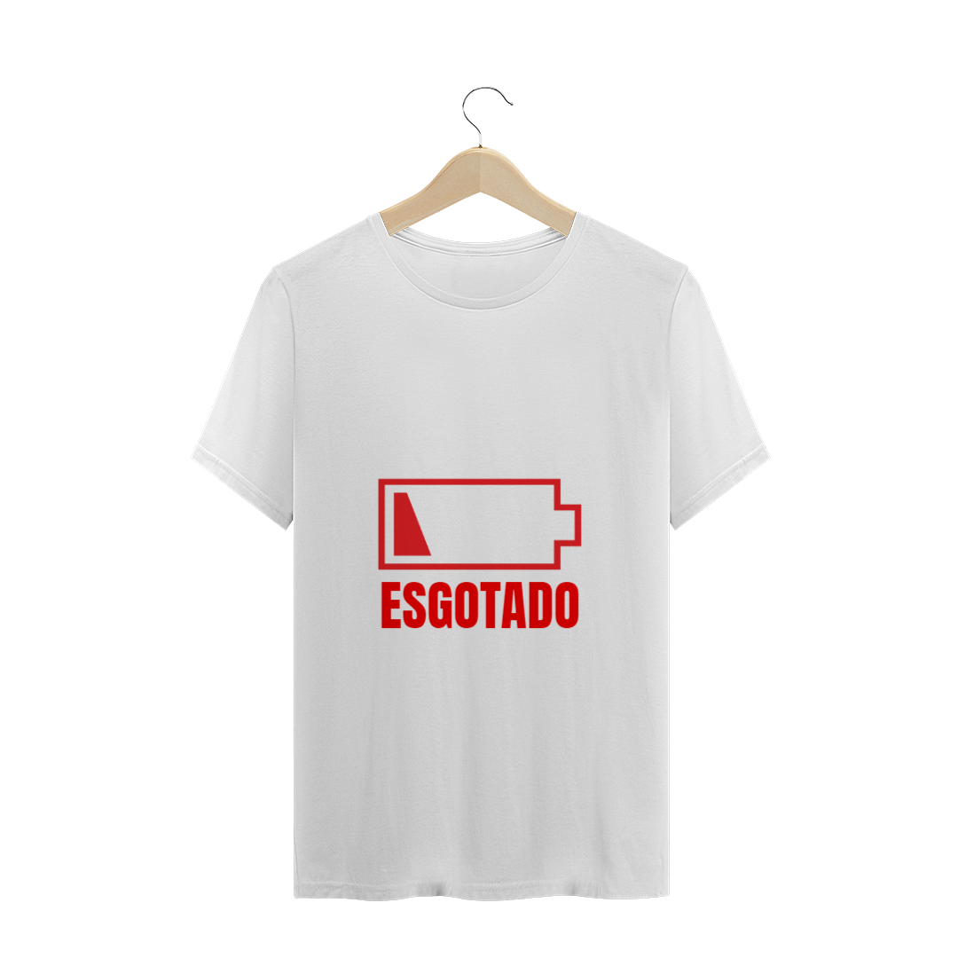 CAMISETA MASCULINA BATERIA ESGOTADA