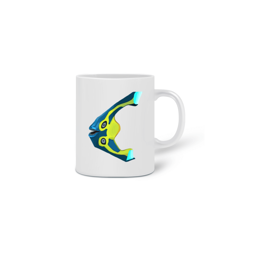Nome do produto  Caneca Subnautica (Boomerang) | Branca
