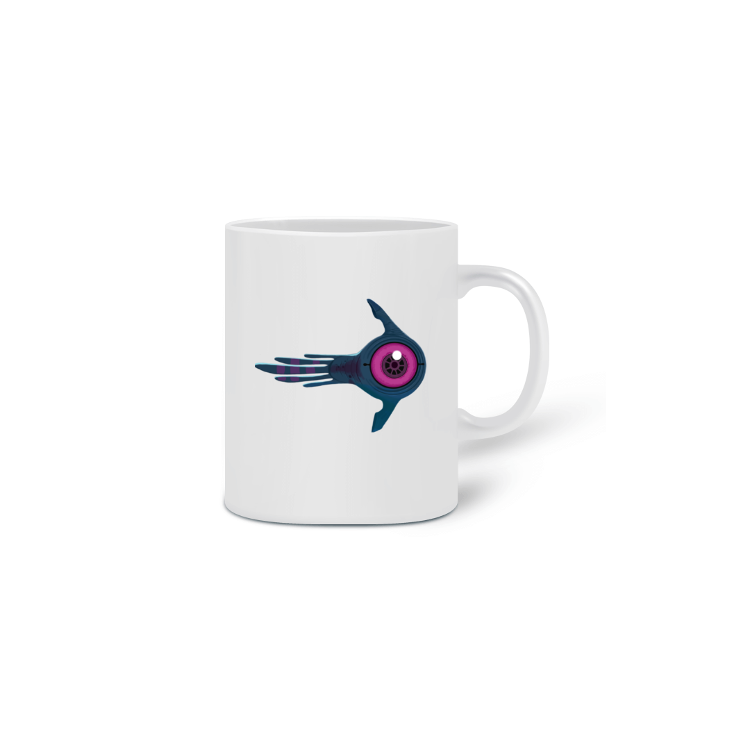 Nome do produto  Caneca Subnautica (Oculus) | Branca