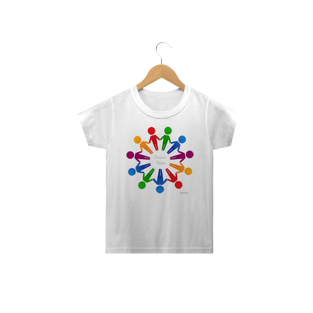Nome do produto  Camiseta Infantil Happy Tshirt Quality