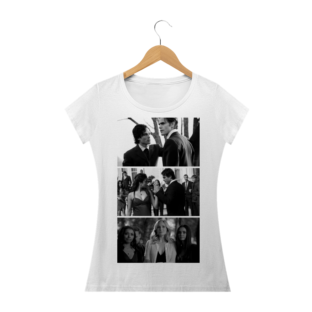 Nome do produto  CAMISETA FEMININA - The Vampire Diaries 1