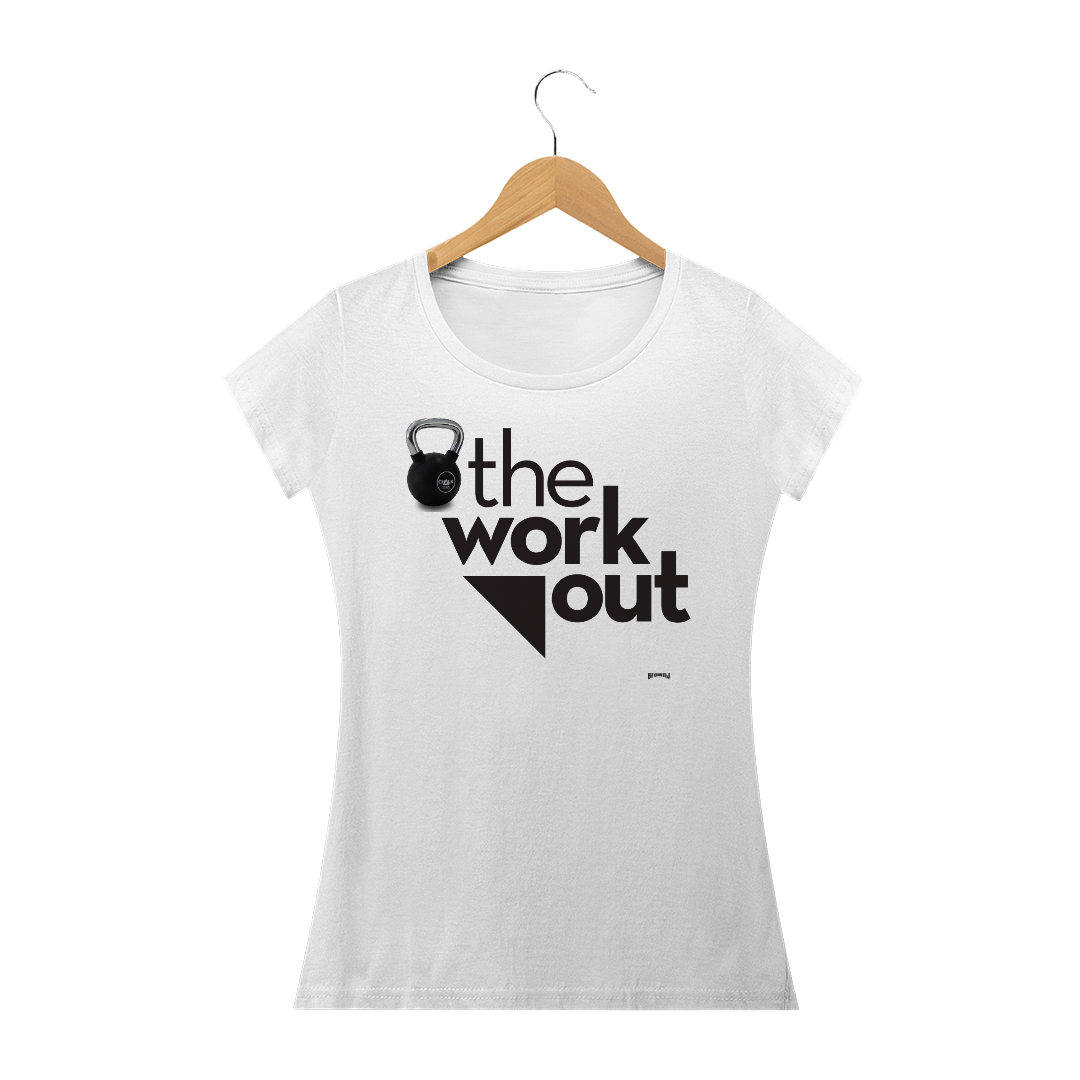 Camiseta Feminina Workout Now Baby Long Quality