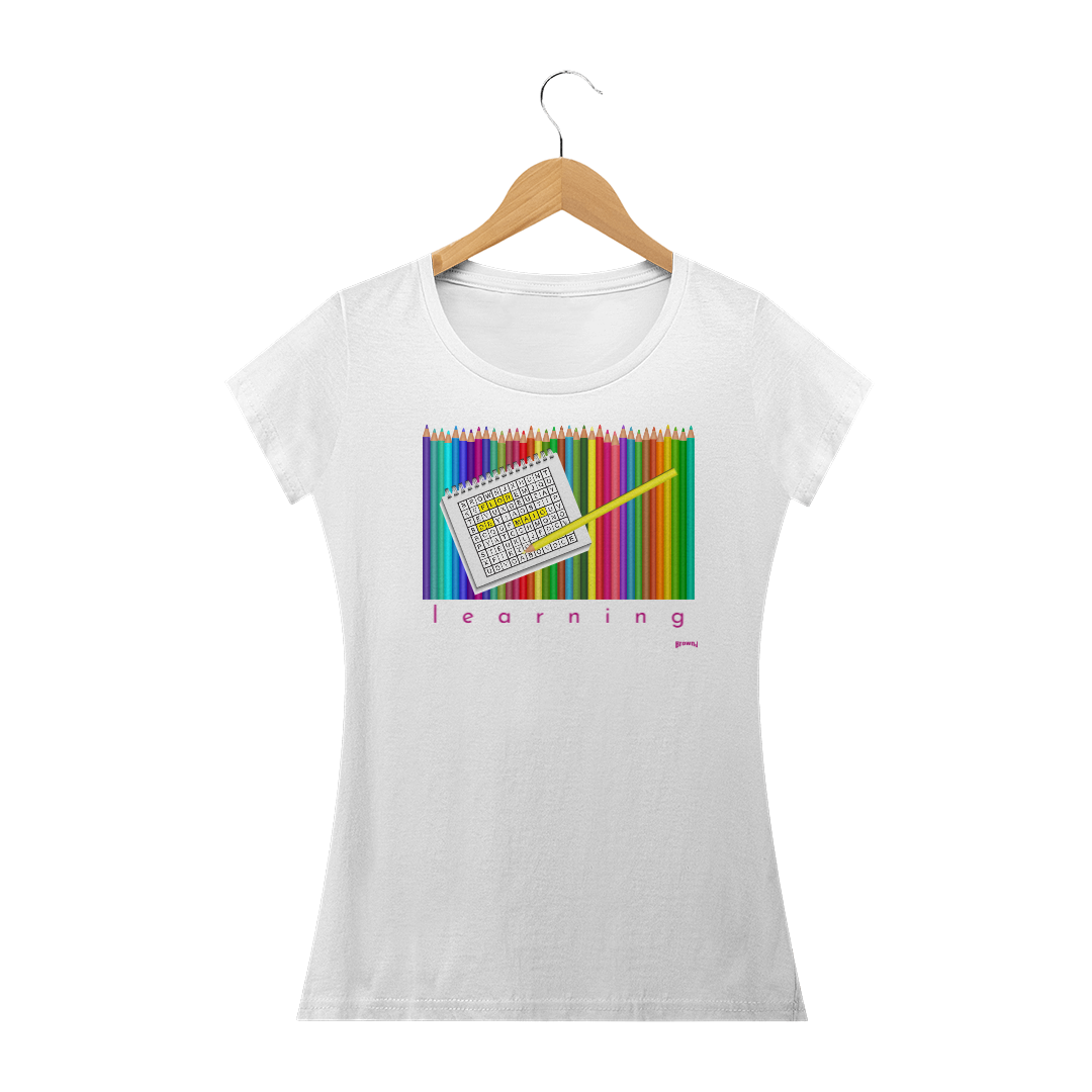 Nome do produto  Camiseta Feminina Learning Baby Long Quality