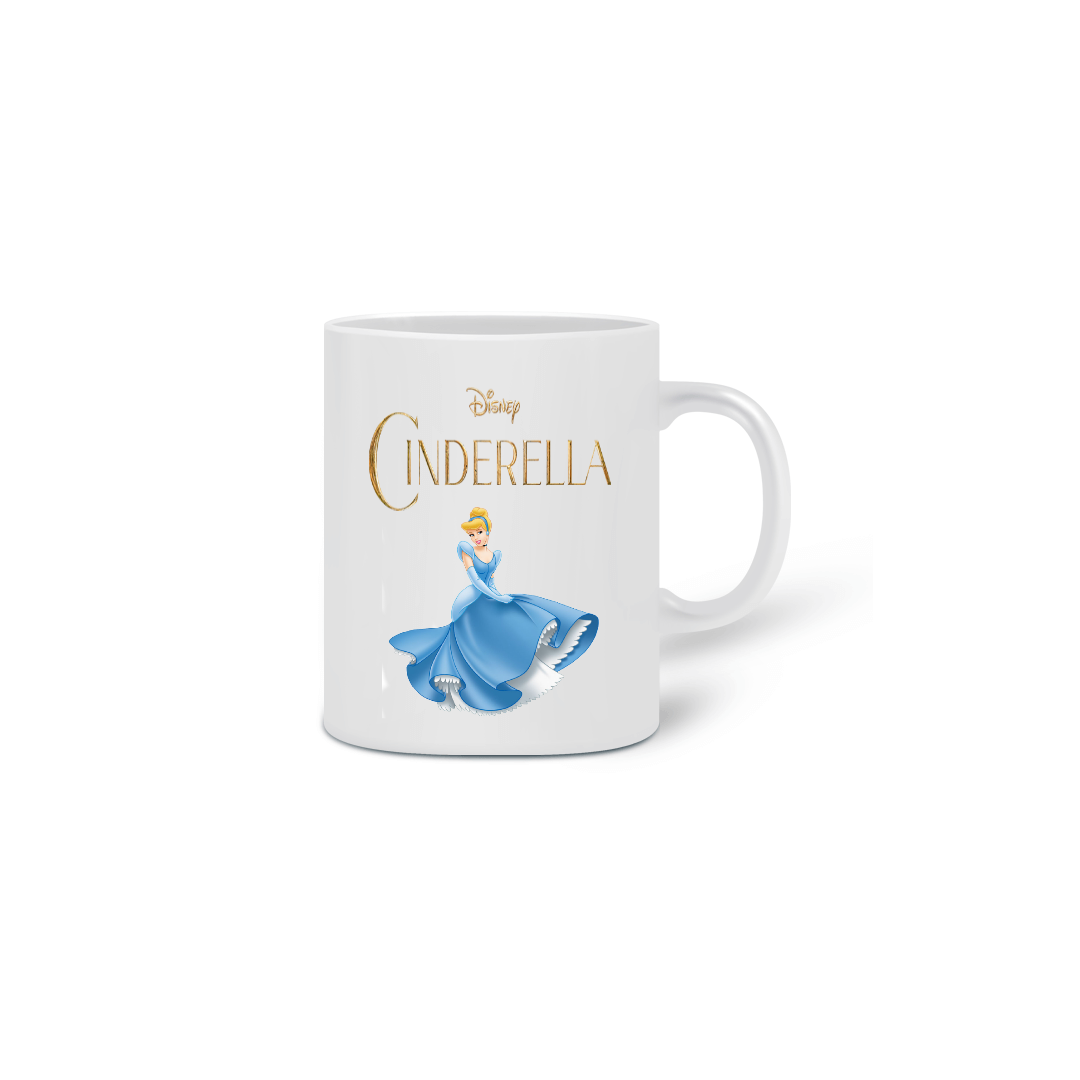 Nome do produto: Coleção Caneca das Princesas - Cinderela