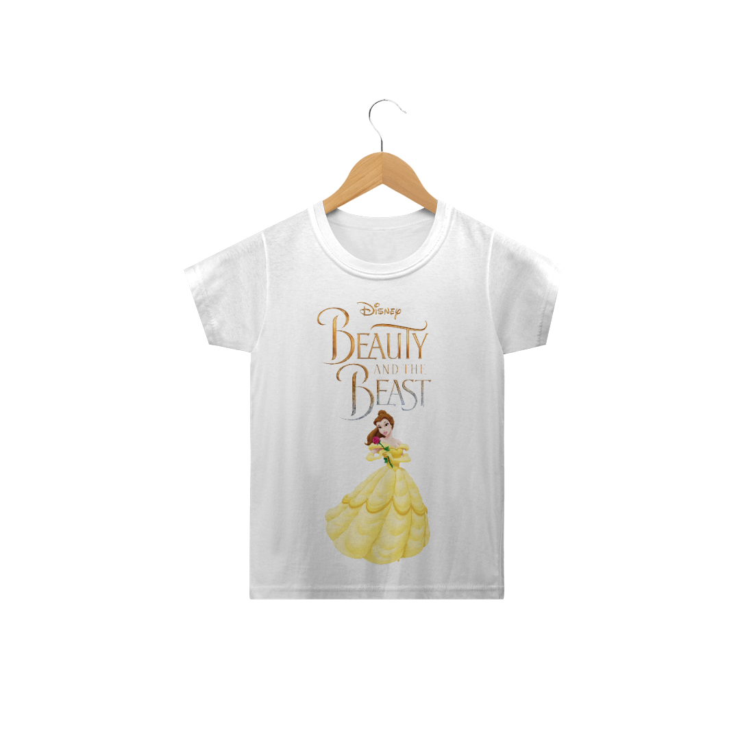 Nome do produto  Camiseta Infanti A Bela e a Fera